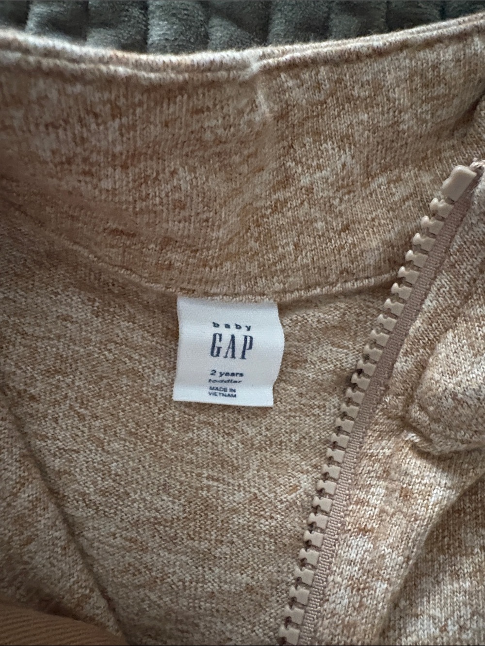 Baby Gap half zip pullover - Picture 3 of 3
